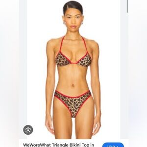 NWT WeWoreWhat Bikini Set | Top: Med Bottom: Small